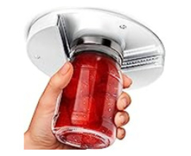 Under Cabinet Lid Jar Opener – for Weak Hands and Seniors With Arthritis – Heavy Duty