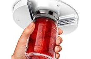 Under Cabinet Lid Jar Opener – for Weak Hands and Seniors With Arthritis – Heavy Duty