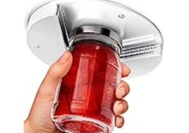 Under Cabinet Lid Jar Opener – for Weak Hands and Seniors With Arthritis – Heavy Duty