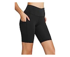 BALEAF Women’s 8″/ 7″/ 5″ High Waist Biker Shorts