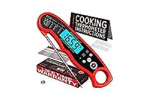 Alpha Grillers Instant Read Meat Thermometer for Grill and Cooking.